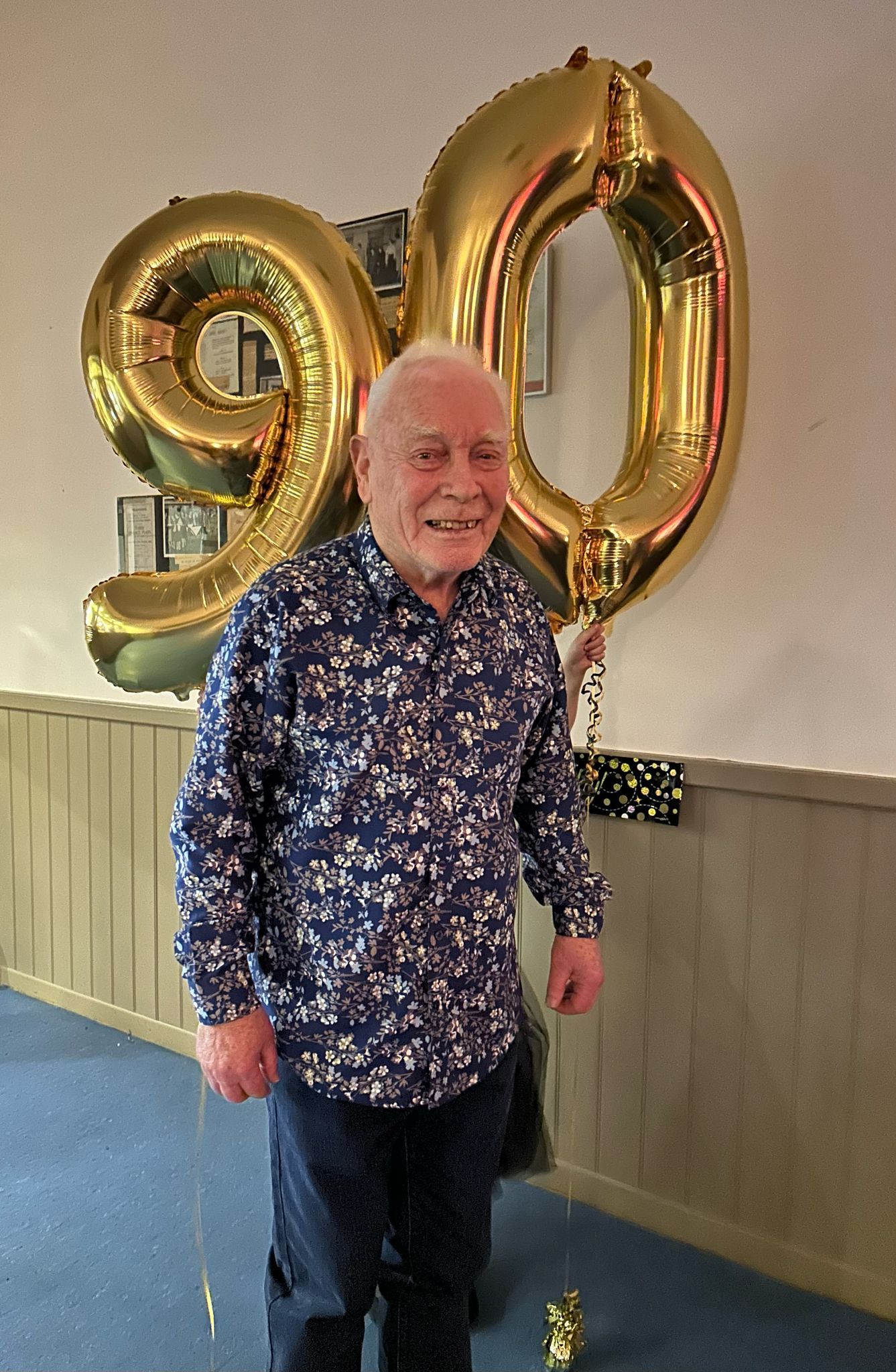 90th Birthday Boy