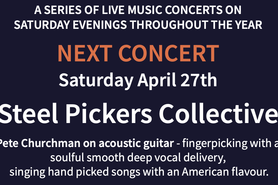 Concert: soulful songs from Steel Pickers Collective